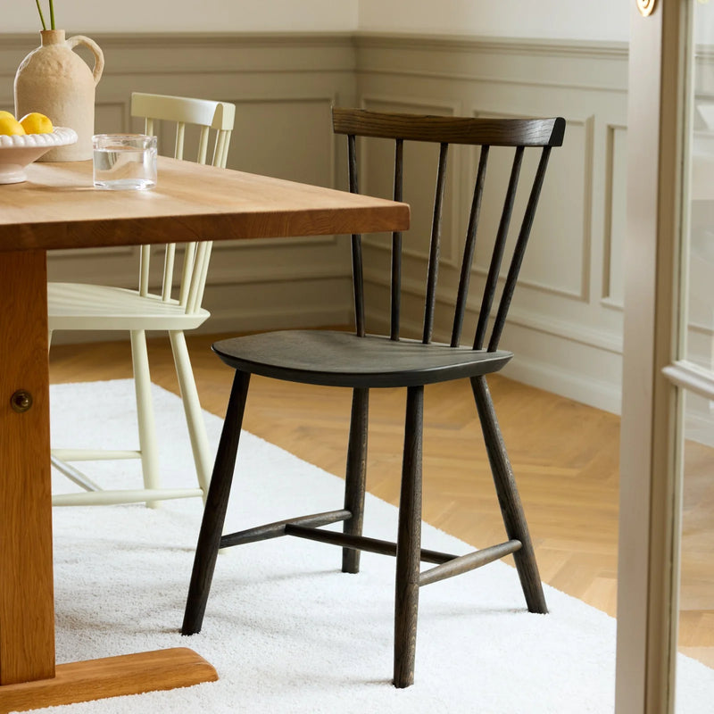 FDB Møbler J46 - Chair - 2 pcs. Oak Smoked grey Oiled by Poul M. Volther