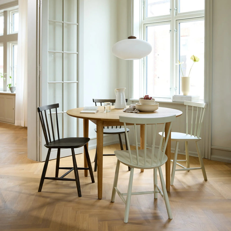 FDB Møbler J46 - Chair - 2 pcs. Oak Smoked grey Oiled by Poul M. Volther