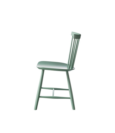 FDB Møbler J46 - Chair - Nordic Swan Ecolabel Beech Dusty Green (Pantone 556C) Painted Waterbased by Poul M. Volther