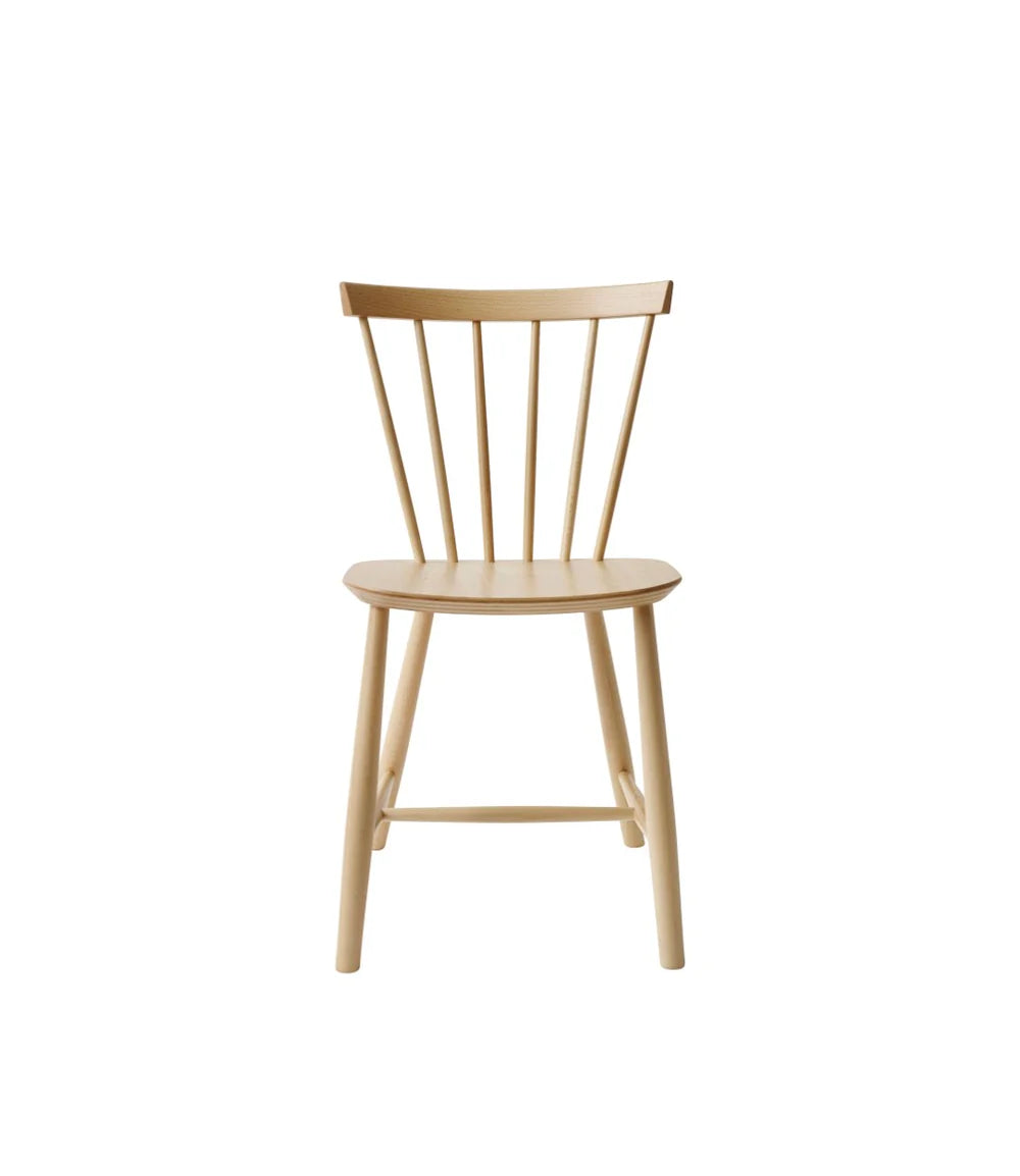 FDB Møbler J46 - Chair - Nordic Swan Ecolabel Beech Nature Lacquered Waterbased by Poul M. Volther