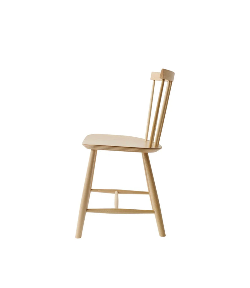 FDB Møbler J46 - Chair - Nordic Swan Ecolabel Beech Nature Lacquered Waterbased by Poul M. Volther