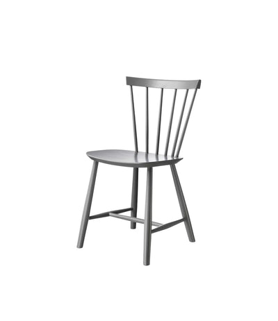 FDB Møbler J46 - Chair - Nordic Swan Ecolabel Beech Signal Grey (Pantone Cool Grey 9C / RAL 7004) Painted Waterbased by Poul M. Volther