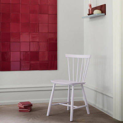 FDB Møbler J46 - Chair - Nordic Swan Ecolabel Beech Violet Hair Painted Waterbased by Poul M. Volther