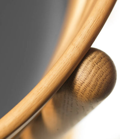 FDB Møbler J48 - Chair - 2 pcs. Oak Nature Oiled Leather Black (Anica Fiesta 0314) by Poul M. Volther