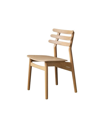 J48 - Chair Oak Nature Lacquered Veneer Nature by Poul M. Volther