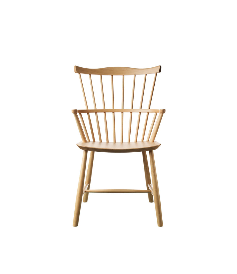 FDB Møbler J52B - Chair - Nordic Swan Ecolabel Beech Nature Lacquered Waterbased by Børge Mogensen
