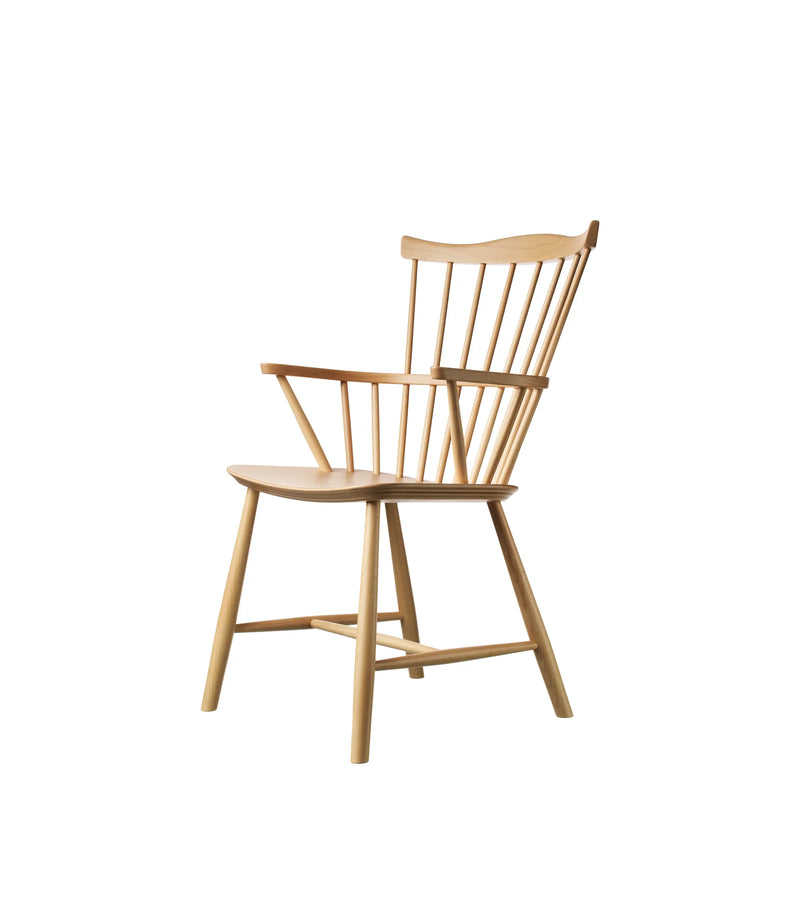 FDB Møbler J52B - Chair - Nordic Swan Ecolabel Beech Nature Lacquered Waterbased by Børge Mogensen
