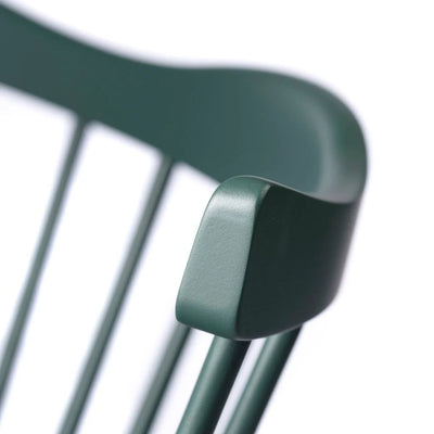 FDB Møbler J52B - Chair - Nordic Swan Ecolabel Beech Black Green (RAL 6012) Painted Waterbased by Børge Mogensen