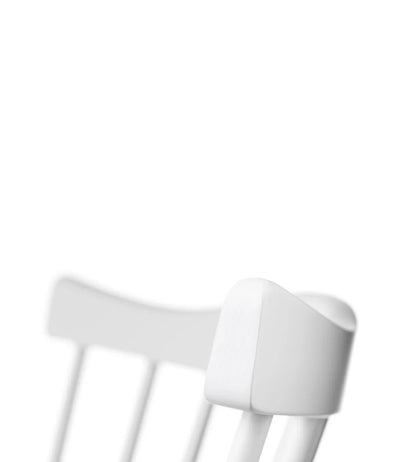 FDB Møbler J52B - Chair - Nordic Swan Ecolabel Beech Pure White (RAL 9010) Painted Waterbased by Børge Mogensen