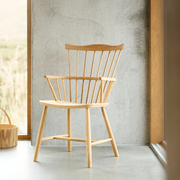 FDB Møbler J52B - Chair - Nordic Swan Ecolabel Oak Nature Oiled by Børge Mogensen