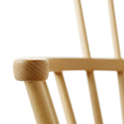 FDB Møbler J52G - Rocking Chair Beech Nature Lacquered by Børge Mogensen