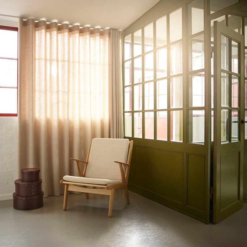 FDB Møbler J53 - Armchair Oak Nature Oiled Monza Beige (00) by Poul M. Volther