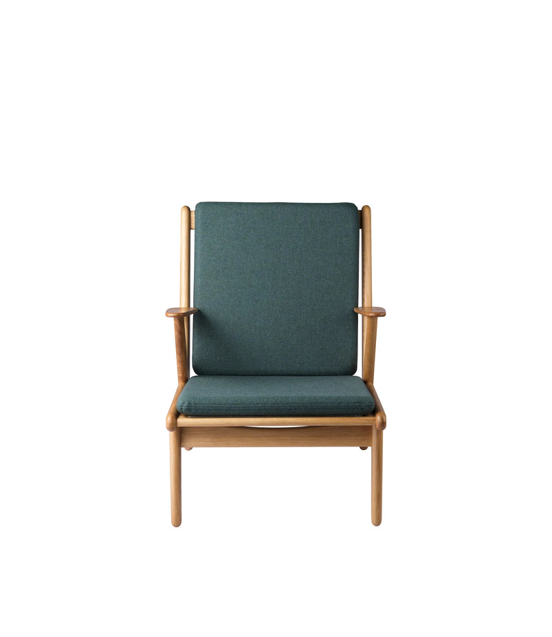 FDB Møbler J53 - Armchair Oak Nature Oiled MLF Green (32) by Poul M. Volther