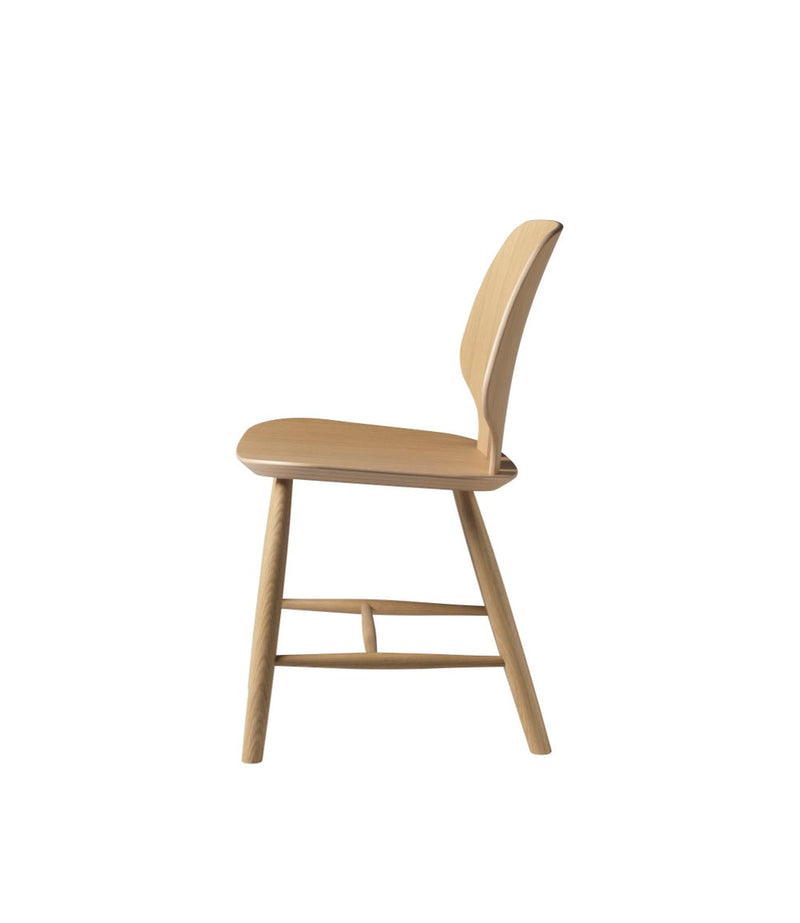 FDB Møbler J67 - Chair - Nordic Swan Ecolabel Oak Nature Lacquered Waterbased by Ejvind A. Johansson