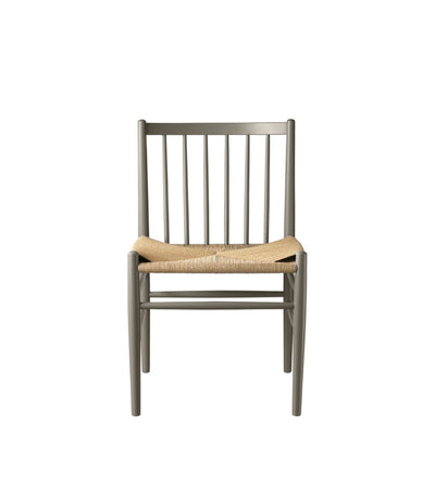 FDB Møbler J80 - Chair - Nordic Swan Ecolabel Beech Moss Grey (NCS S6005-G50Y) Painted Waterbased by Jørgen Bækmark