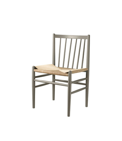 FDB Møbler J80 - Chair - Nordic Swan Ecolabel Beech Moss Grey (NCS S6005-G50Y) Painted Waterbased by Jørgen Bækmark