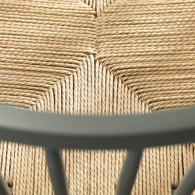 FDB Møbler J80 - Chair - Nordic Swan Ecolabel Beech Moss Grey (NCS S6005-G50Y) Painted Waterbased by Jørgen Bækmark