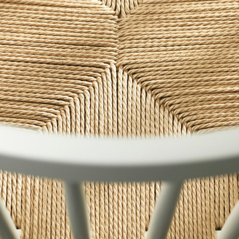 FDB Møbler J80 - Chair - Nordic Swan Ecolabel Beech Pure White (RAL 9010) Painted Waterbased Nature by Jørgen Bækmark