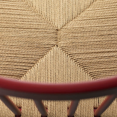 FDB Møbler J80 - Chair - Nordic Swan Ecolabel Beech Ruby Red (RAL 3003) Painted Waterbased Nature by Jørgen Bækmark