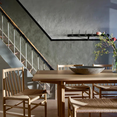 FDB Møbler J80 - Chair - Nordic Swan Ecolabel Oak Nature Lacquered Nature by Jørgen Bækmark