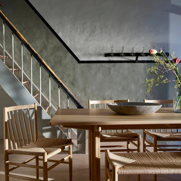 FDB Møbler J80 - Chair - Nordic Swan Ecolabel Oak Nature Lacquered Nature by Jørgen Bækmark