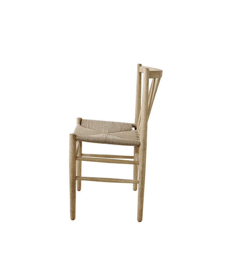 FDB Møbler J80 - Chair - Nordic Swan Ecolabel Oak Nature Oiled Nature by Jørgen Bækmark