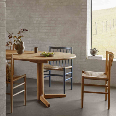 FDB Møbler J80 - Chair - Nordic Swan Ecolabel Oak Nature Oiled Nature by Jørgen Bækmark