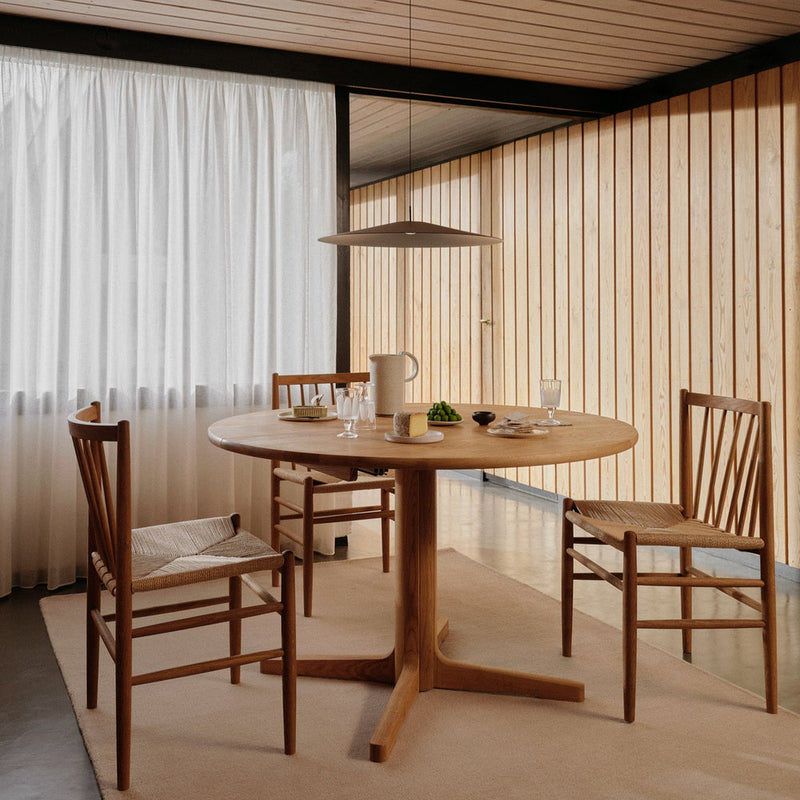 FDB Møbler J80 - Chair - Nordic Swan Ecolabel Oak Smoked Oiled Nature by Jørgen Bækmark