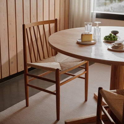 FDB Møbler J80 - Chair - Nordic Swan Ecolabel Oak Smoked Oiled Nature by Jørgen Bækmark