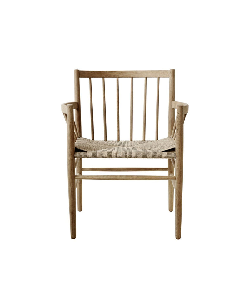 FDB Møbler J81 - Chair - Nordic Swan Ecolabel Oak Nature Lacquered Waterbased Nature by Jørgen Bækmark