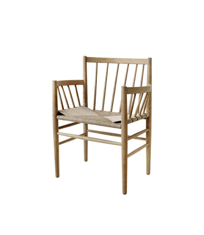 FDB Møbler J81 - Chair - Nordic Swan Ecolabel Oak Nature Lacquered Waterbased Nature by Jørgen Bækmark