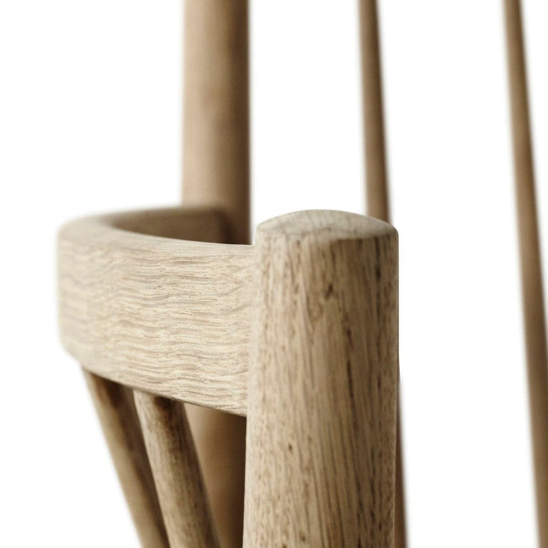 FDB Møbler J81 - Chair - Nordic Swan Ecolabel Oak Nature Lacquered Waterbased Nature by Jørgen Bækmark
