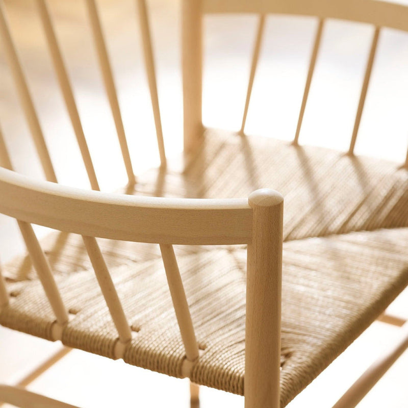 FDB Møbler J81 - Chair - Nordic Swan Ecolabel Oak Nature Lacquered Waterbased Nature by Jørgen Bækmark