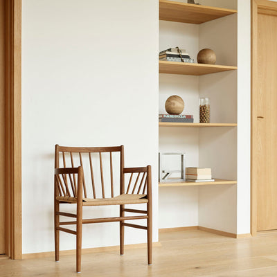 FDB Møbler J81 - Chair - Nordic Swan Ecolabel Oak Smoked Oiled Nature by Jørgen Bækmark