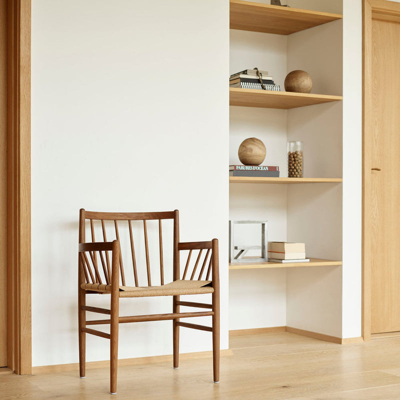 FDB Møbler J81 - Chair - Nordic Swan Ecolabel Oak Smoked Oiled Nature by Jørgen Bækmark