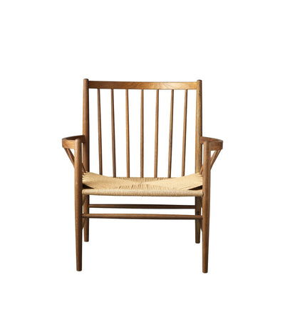 FDB Møbler J82 - Lounge Chair - Nordic Swan Ecolabel Oak Smoked Oiled Nature by Jørgen Bækmark