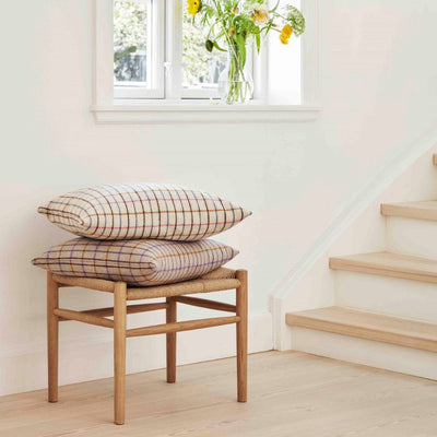 FDB Møbler J83 - Stool - Nordic Swan Ecolabel Oak Nature Lacquered Waterbased Nature by Jørgen Bækmark