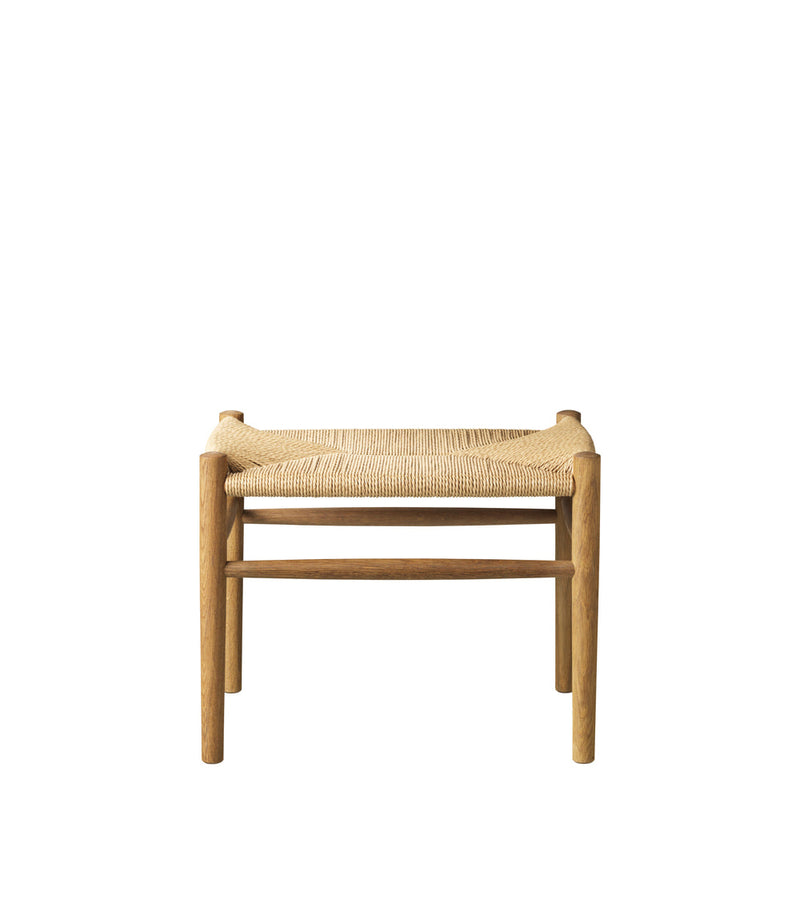 FDB Møbler J83 - Stool - Nordic Swan Ecolabel Oak Smoked Oiled Nature by Jørgen Bækmark