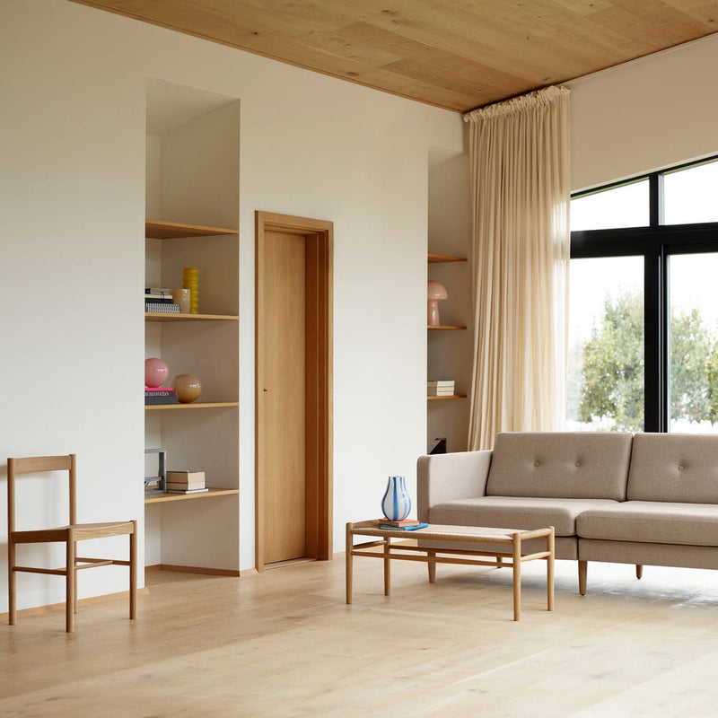 FDB Møbler J83B - Bench - Nordic Swan Ecolabel Oak Nature Lacquered Waterbased Nature by Jørgen Bækmark