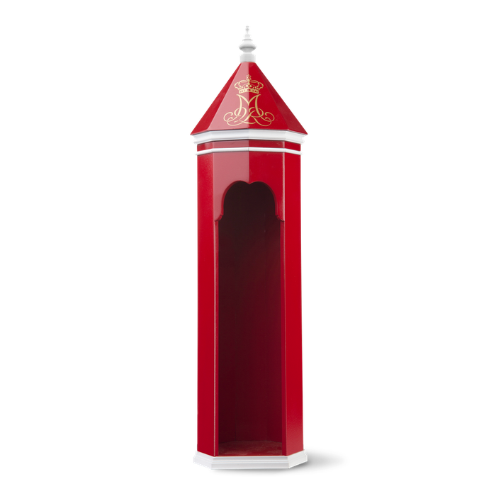 Kay Bojesen Guards - Sentry Box, Red/White, H: 14.2