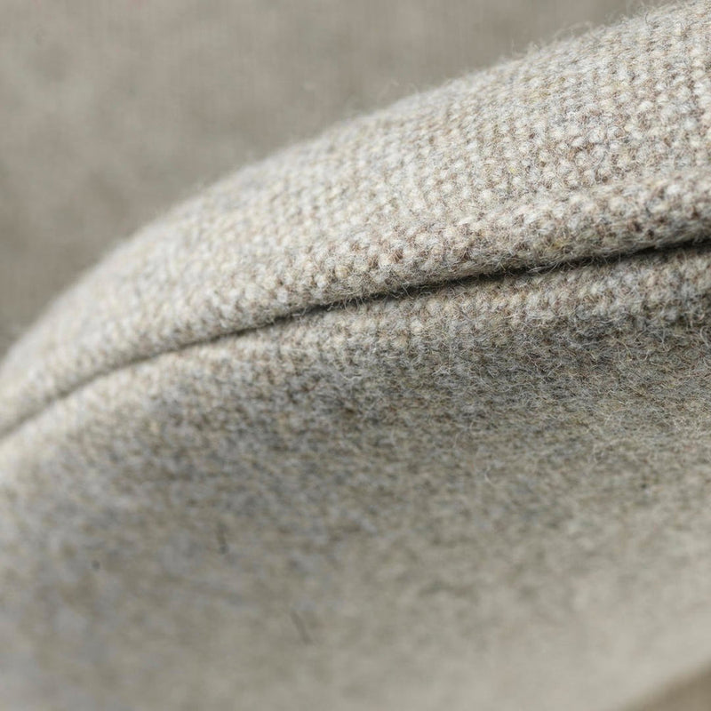 FDB Møbler L32 - Suru - Lounge Chair Oak Nature Lacquered Wales (DAW) Dark Beige Mottle by Carina Maria Mølgaard Nielsen