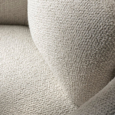 FDB Møbler L35 - Gesja - Wing Chair Oak Solid Nature Lacquered Monza Beige (00) by Foersom & Hiort-Lorenzen