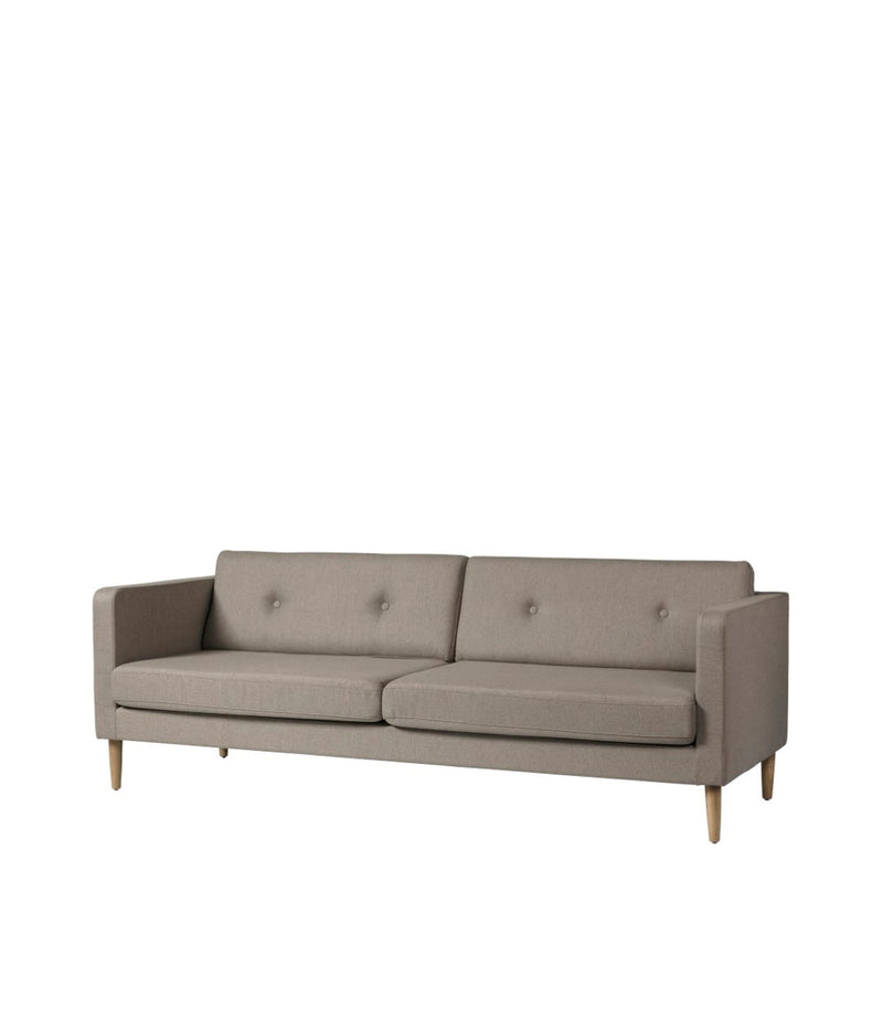 L42 - Firhøj - 2,5 pers. couch - Oak - Beige (61)