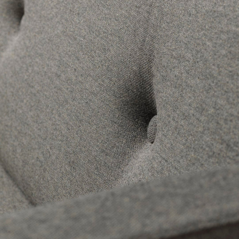 FDB Møbler L42 - Firhøj - 25 pers. couch Steel Metal Brushed MLFGrey (Camden 26) by Unit10