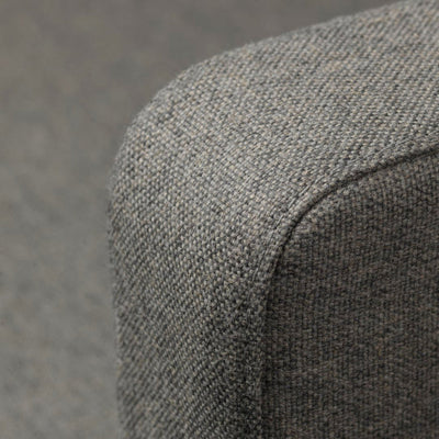 FDB Møbler L42 - Firhøj - 25 pers. couch Steel Metal Brushed MLFGrey (Camden 26) by Unit10