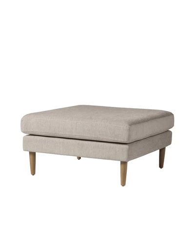 FDB Møbler L42 - Firhøj - Pouf Module 90 x 90 cm OakNature Lacquered Tangent Beige (213) by Unit10