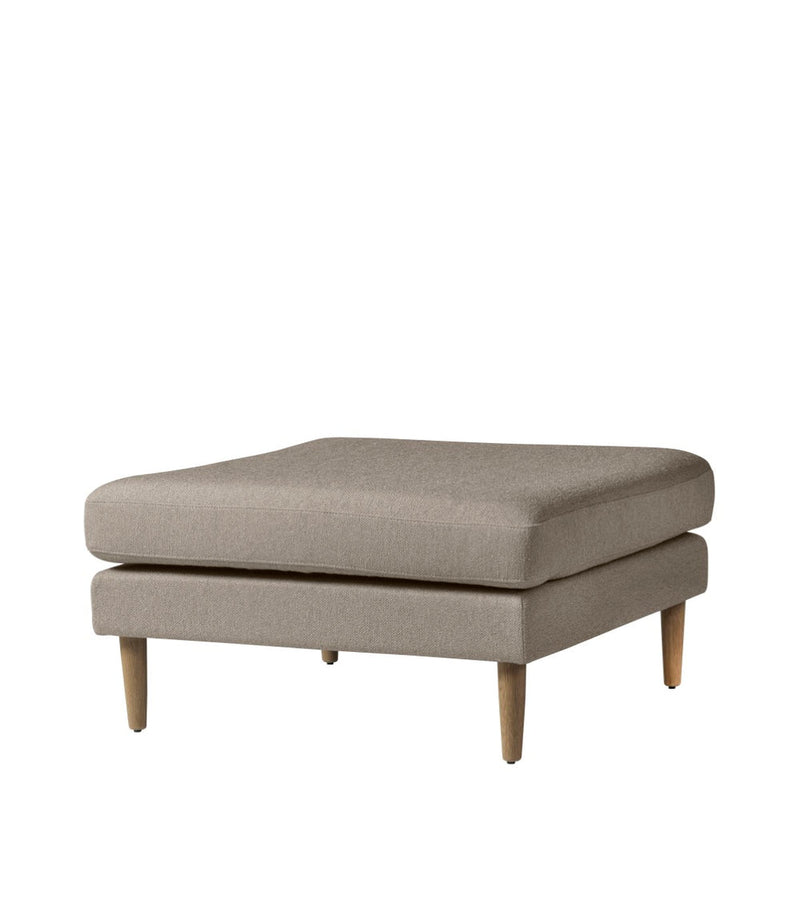 FDB Møbler L42 - Firhøj - Pouf Module 90 x 90 cm OakNature Lacquered MLFLight brown (Redbridge61) by Unit10
