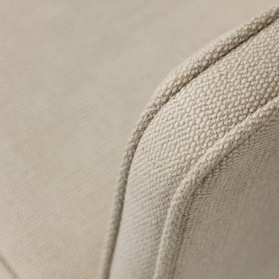 FDB Møbler L43 - MK46 Mogens Koch - 3 Pers. Couch Oak Nature Lacquered De Ploeg Prairie Beige 90 by Mogens Koch