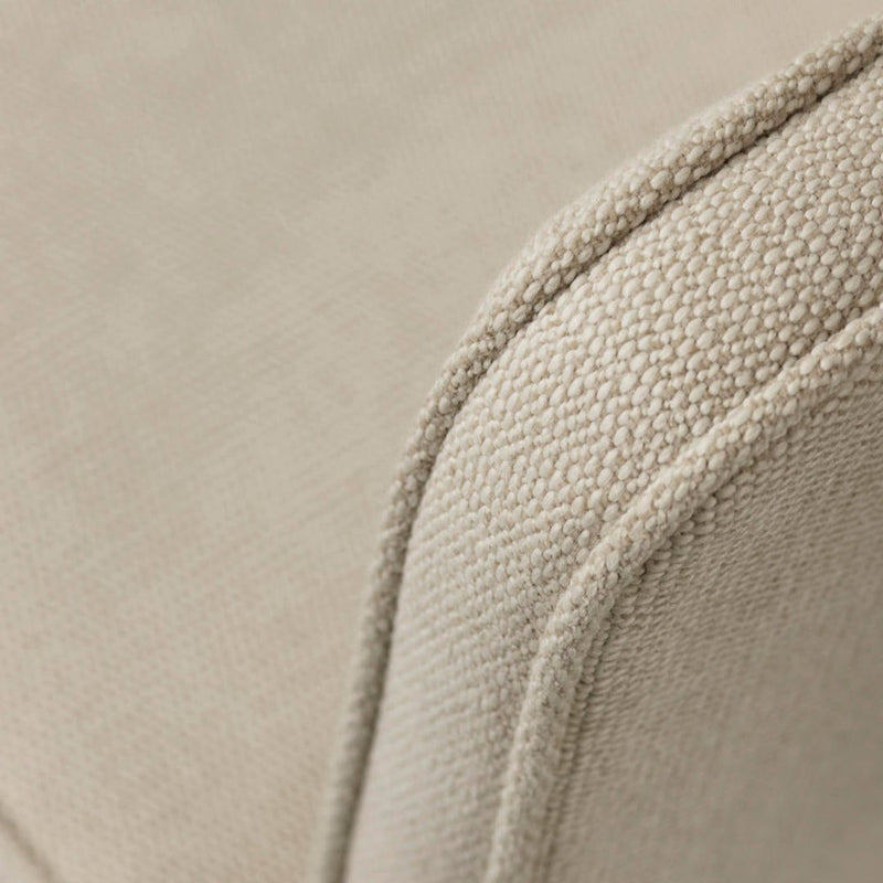FDB Møbler L43 - MK46 Mogens Koch - 3 Pers. Couch Oak Nature Lacquered De Ploeg Prairie Beige 90 by Mogens Koch
