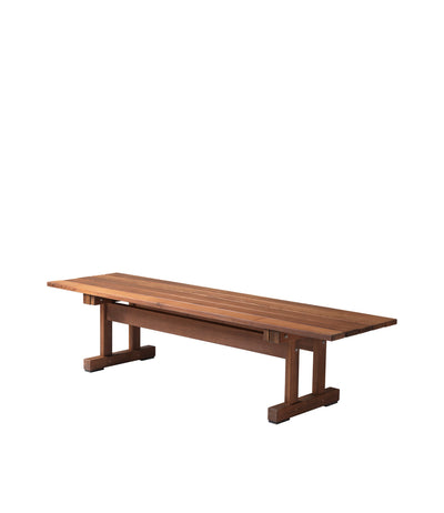FDB Møbler M15 - Ermelunden - Bench W/O Backrest Thermo Ash Nature Oiled by Børge Mogensen